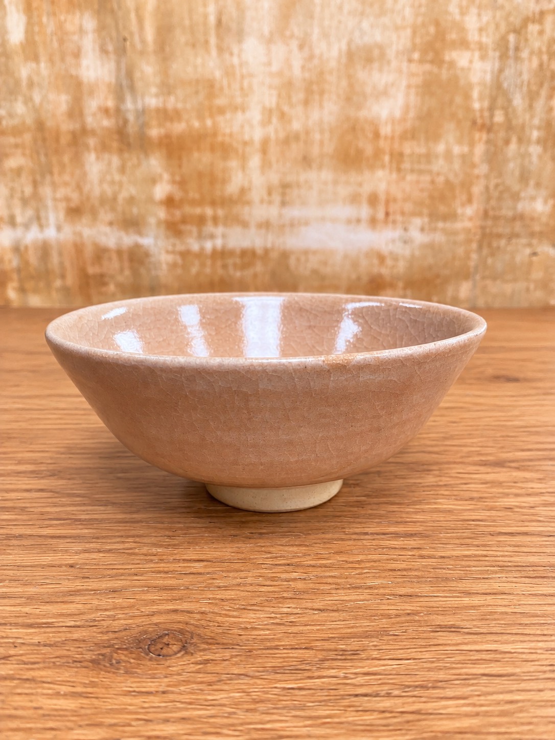 中鉢(貫入桜色)
